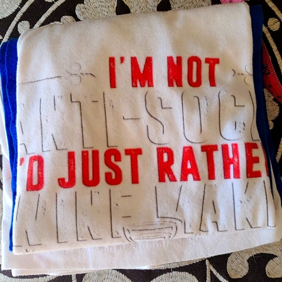 Men's Med 3/4 sleeve Graphics expression shirt - Picture 2 of 7